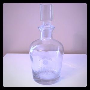 Jim beam decanter